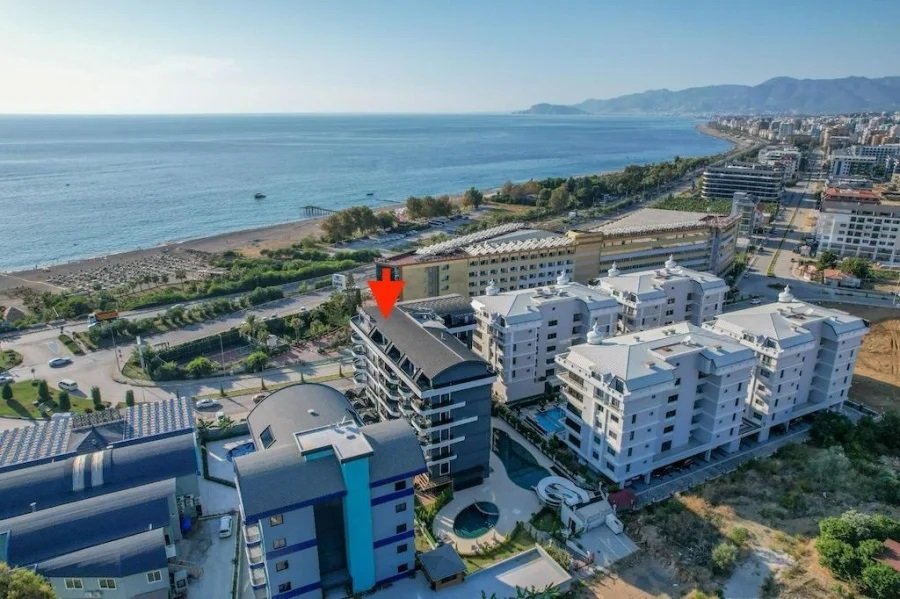 Alanya: Luxuswohnung mit Garten -Pool uvm. 
