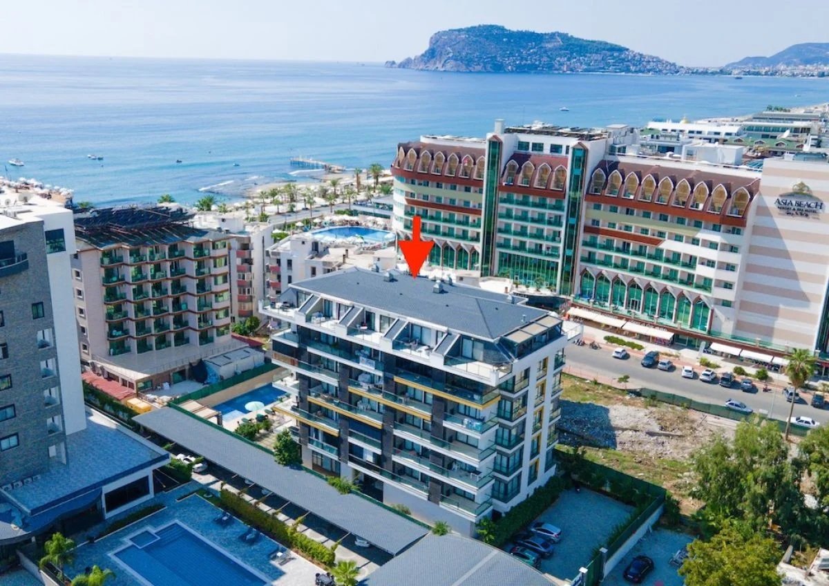 Alanya: Meerblickwohnung in Alanya/Oba 