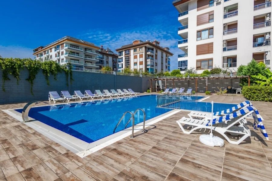 Alanya: Große Penthouse Eohnung mit Meerblick in Alanya Kestel 