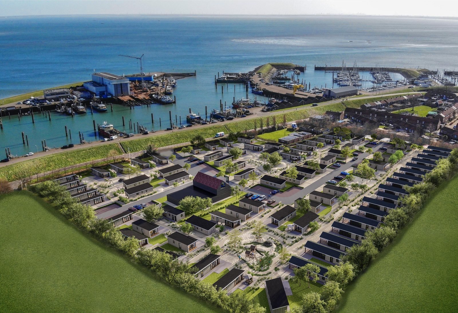 Yerseke-luchtfoto
